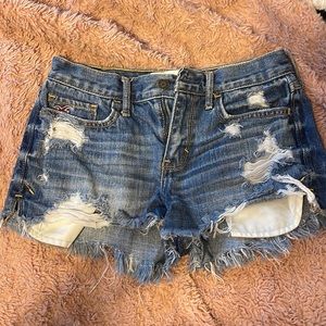 Hollister denim shorts
